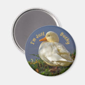 Ik ben gewoon Ducky Magneet (Voorkant / Achterkant)