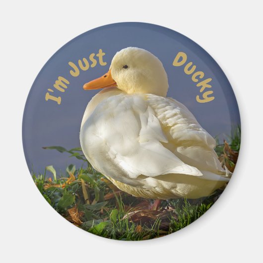 Ik ben gewoon Ducky Magneet (Voorkant)