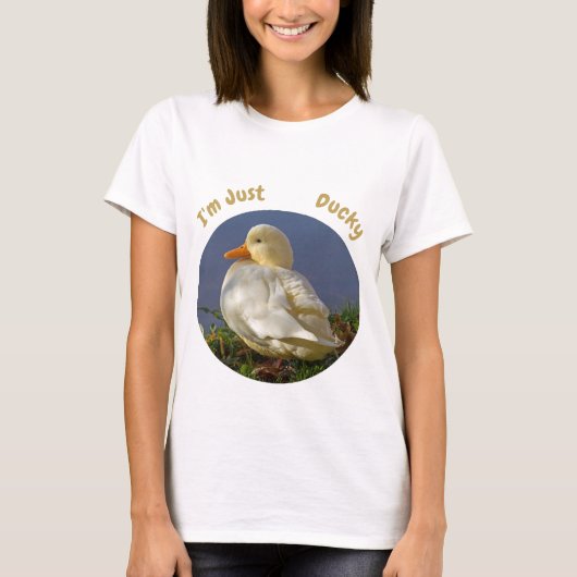Ik ben gewoon Ducky T-shirt (Voorkant)