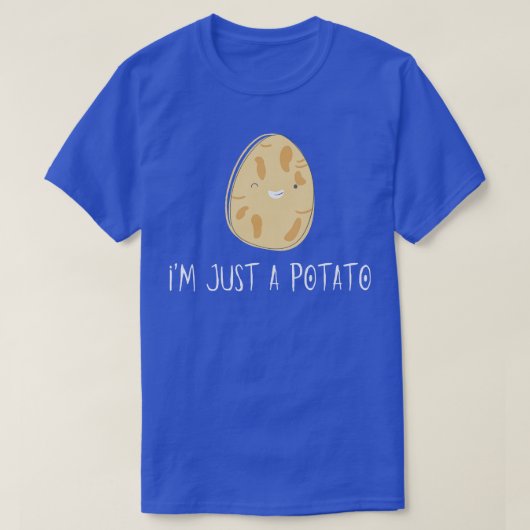Ik ben gewoon een aardappel t-shirt (Design voorkant)