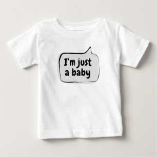 Ik ben gewoon een baby Spraakballon
