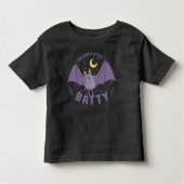 Ik ben gewoon een beetje grappig Halloween Bat Pun Kinder Shirts (Voorkant)