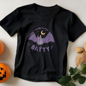 Ik ben gewoon een beetje grappig Halloween Bat Pun Kinder Shirts