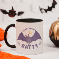 Ik ben gewoon een beetje grappig Halloween Bat Pun