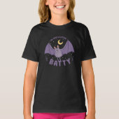 Ik ben gewoon een beetje grappig Halloween Bat Pun T-shirt (Voorkant)