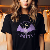 Ik ben gewoon een beetje grappig Halloween Bat Pun T-shirt