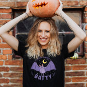 Ik ben gewoon een beetje grappig Halloween Bat Pun T-shirt