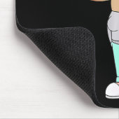 Ik ben gewoon een chill girl meme grappige chill 4 muismat (Hoek)