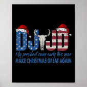 Ik ben gewoon een Chill Guy Funny Meme Trump Dance Poster (Voorkant)