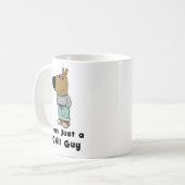 Ik ben gewoon een Chill Guy Koffiemok (Voorkant links)
