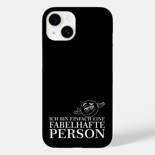 Ik ben gewoon een fantastisch persoon! Case-Mate iPhone case (Achterkant)