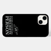 Ik ben gewoon een fantastisch persoon! Case-Mate iPhone case (Achterkant (horizontaal))