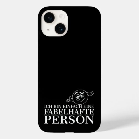 Ik ben gewoon een fantastisch persoon! Case-Mate iPhone case (Achterkant)