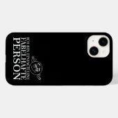Ik ben gewoon een fantastisch persoon! Case-Mate iPhone case (Achterkant (horizontaal))