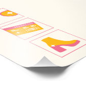 Ik ben gewoon een Girl Wall Poster (Hoek)