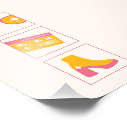 Ik ben gewoon een Girl Wall Poster (Hoek)