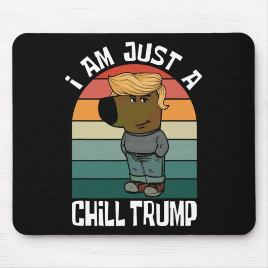 Ik ben gewoon een grappige Trump-meme Muismat (Voorkant)
