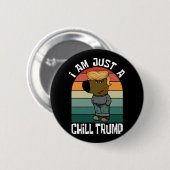 Ik ben gewoon een grappige Trump-meme Ronde Button 5,7 Cm (Voorkant /achterkant)
