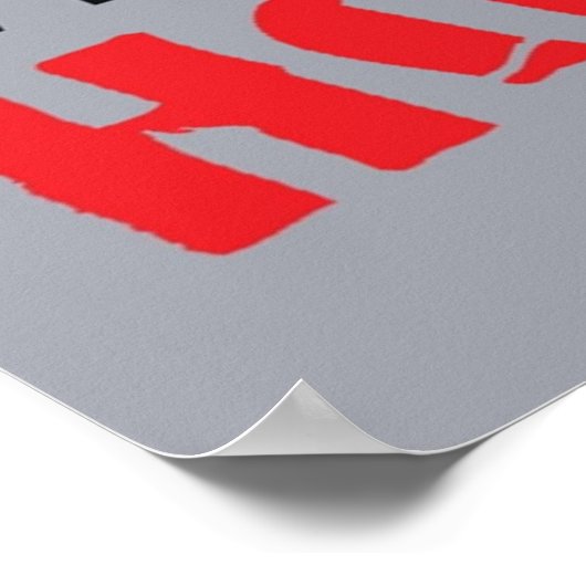 Ik ben gewoon een meisje dat van horrorfilms houdt poster (Hoek)