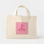 ik ben gewoon een meisje mini tote bag (Voorkant)