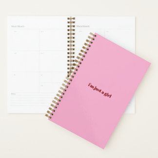 ik ben gewoon een meisje planner