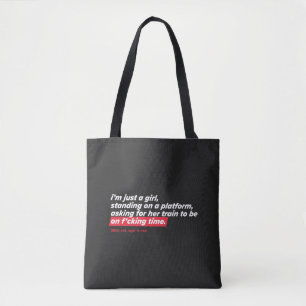 Ik ben gewoon een meisje - tas
