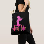 ik ben gewoon een meisje tote bag (Dichtbij)