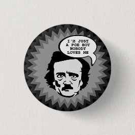 Ik ben gewoon een poëtij. ronde button 3,2 cm