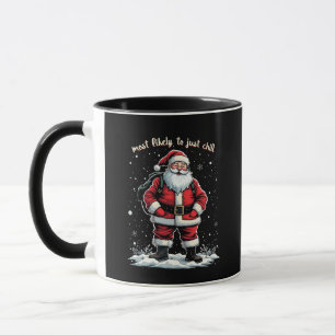 Ik ben gewoon een relaxte kerel Kerstman Relaxte k Mok