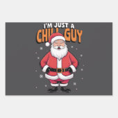 Ik ben gewoon een relaxte vent Meme Kerst Grappig Inpakpapier Vel (Voorkant 2)