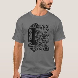 Ik ben gewoon een rode oom en mijn Nephews grootst T-shirt