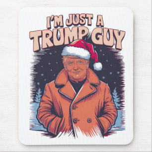 ik ben gewoon een Trump-man Chill Guy Meme Trump T Muismat
