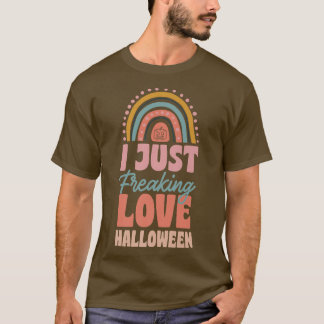 Ik ben gewoon Freaking Love Halloween Bohemian Rai T-shirt