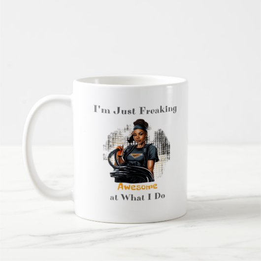 Ik ben gewoon gek... Classic Koffiemok (Links)