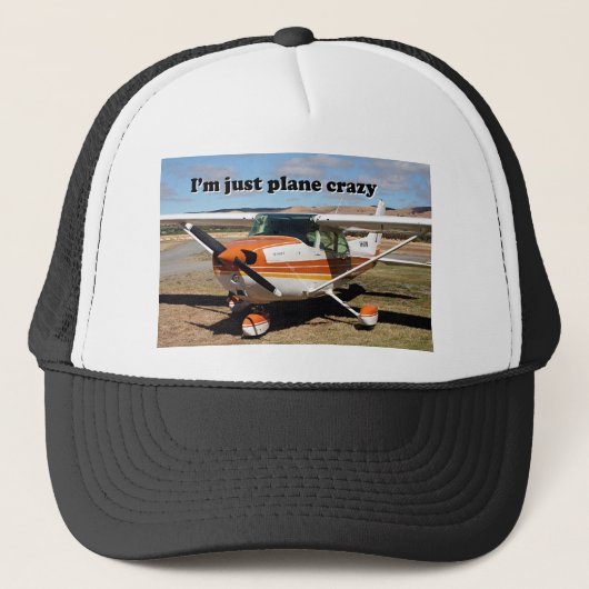 Ik ben gewoon gek op vliegtuig: Cessna vliegtuig Trucker Pet (Voorkant)