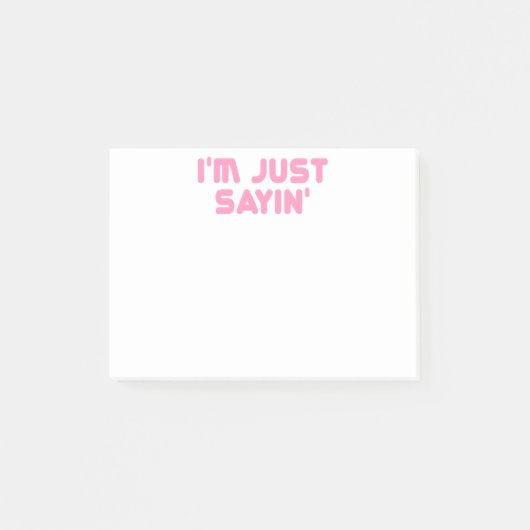 Ik ben gewoon heilig post-it® notes (Voorkant)