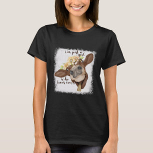 Ik ben gewoon meisje dat van Koeien houdt die Shir T-shirt