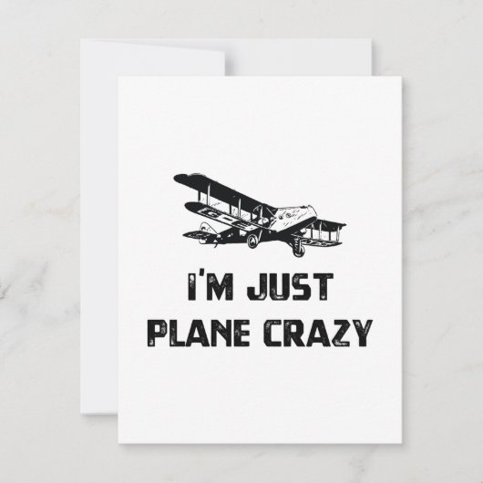 Ik ben gewoon Plane Crazy (Voorkant)