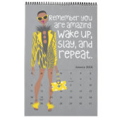 Ik ben gewoon Sayin' 2022 15-maands 11 x 17-inch k Kalender (Jan 2026)