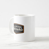 Ik Ben Gewoon Schattig Geboren Koffiemok (Voorkant links)