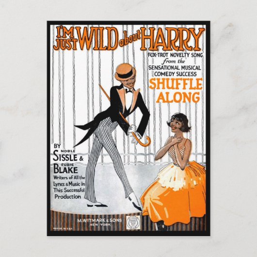 Ik ben gewoon wild over Harry Briefkaart (Voorkant)