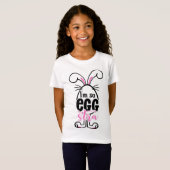 Ik ben gewoon zo Eggstra Funny Easter Motivatie T-shirt (Voorkant volledig)