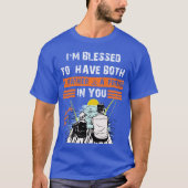 IK BEN GEZEGEND"- Vaderdag Graphic T-shirt (Voorkant)