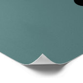 ik ben gezond en rijk . poster (Hoek)