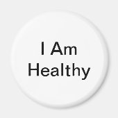 IK BEN gezond Magneet (Voorkant)
