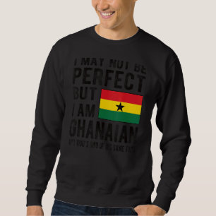 Ik ben Ghanese vlag Ghanese erfgoed Ghanese roots Trui