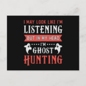 Ik ben Ghost Hunting Paranormal Hunt Ghost Hunter Briefkaart (Voorkant)