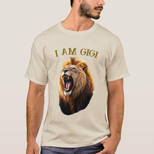 Ik ben gigi overgrootmoeder sterke vrouw geweldige t-shirt (Voorkant)