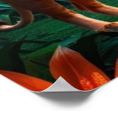 Ik ben gigi overgrootmoeder sterke vrouw volwassen poster (Hoek)