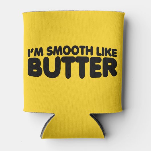 Ik ben glad als Butter Blikjeskoeler (Voorkant)